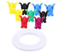 KOMBIUDA Penguin Balance Game Stacking Toy Educational Plaything for Fun Family Activity Develops Recognition Skills and Critical Thinking Unique Decoration
