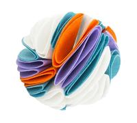 KOMBIUDA Pet Sniffing Ball for Dogs Feeding with Hidden Snack Dispenser Interactive Slow Feeding Plaything for Indoor and Outdoor Fun Suitable for Puppy Sniff Training and Boredom Relief