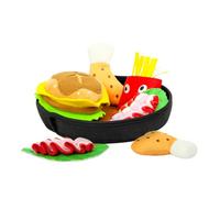 KOMBIUDA Pet Snuffle Mat for Dogs with Sound Emitting Molar Chew Resistant Interactive Cushion for Stress Relief and Boredom Suitable for Dogs Cats and Pets