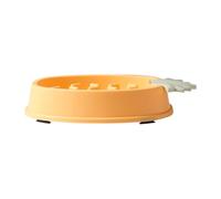 KOMBIUDA Pineapple Shaped Slow Feeder Dog Bowl Anti-gulping Slow Feeding Bowl for Pets Prevents Bloat and Obesity Lightweight Easy to Clean Safe Edges for Healthy Eating