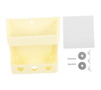 KOMBIUDA Plastic Bird Parrot Feeder with Design for Cage Fruit and Vegetable Feeding Basket for Small Pets Like Rabbits and Hamsters Easy Assembly and No-mess Food Dispenser