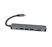 KOMBIUDA Port USB Hub Type C Docking Station Multifunctional Adapter with Pd Fast Charging and Data Transfer for Laptop and Mobile Devices