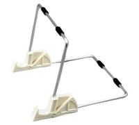 KOMBIUDA Portable Alloy Whiteboard Board Desktop and Stand Foldable with Desk Adjustable Design, Detachable Aluminium Abs Small Holder for Workspace Use