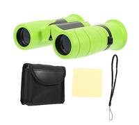 KOMBIUDA Portable Binoculars Mini Handheld High Definition Telescope for Outdoor Exploration Lightweight Green for Childrens Science Learning and Travel Fun