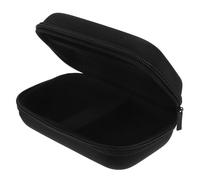 KOMBIUDA Portable Electronics Storage Case Compact Organizer for Mini Printers External Hard Drives and Accessories Lightweight Travel Friendly Pouch with Mesh Pocket Black