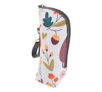 KOMBIUDA Portable Insulated Bottle Bag for Breastmilk Storage Thermal Bottle Cooler with Premium Oxford Fabric and Aluminum Foil Lining Compact Travel Tote for Daycare Feeding Keeps Warm