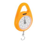 KOMBIUDA Portable Mechanical Spring Hanging Scale for Luggage Compact Single Point Weighing Tool with Hook for Travel and Small Item Measurement Lightweight and Easy to Carry