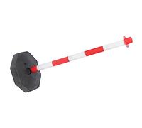 KOMBIUDA Portable Warning Column Traffic Cone with Wheels Red and White High Visibility Parking Assistant for Garage Easy to Install Delineator Post for Road Isolation and Vehicle