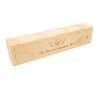 KOMBIUDA Pregnancy Test Keepsake Box Holder for Announcement Surprise Ideas Reveal Box for Parents Dad Grandma