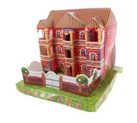 KOMBIUDA Realistic Japanese Style Paper Villa for Ancestor Worship Large Spacious Paper Sacrifice House with Detailed Design Lightweight and Portable for Traditional Chinese Ghost Festival