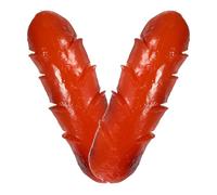 KOMBIUDA Realistic Sausage Food Model Resistant to Damage and Will Not Spoil Made of Sturdy Pvc 2pcs for Restaurant Displays and Hot Pot Restaurants for Photography and Decoration