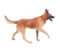 KOMBIUDA Realistic Standing Great Dog Figurine Plastic Animal Statue Home Decoration Educational Collectible for Garden Display