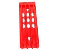 KOMBIUDA Red Pigeon Ring Holder Rack for Racing Pigeon Foot Bands Sturdy and Weather-resistant Leg Band Organizer with Space-saving Design Easy to Install