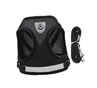 KOMBIUDA Reflective Dog Harness and Leash Adjustable Outdoor Pet Walking Rope for Medium Small Dogs Puppy Training Control