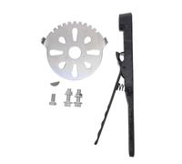 KOMBIUDA Replacement Cast Iron Valve Operating Lever Handle for 4 Inch Butterfly Valves Dn100 with Spring Mechanism, Heavy-Duty Manual Shut Off Handle for Industrial Water Pipeline Systems