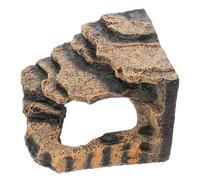 KOMBIUDA Reptile Climbing Platform Aquarium Basking Platform with Craft Fine Workmanship 5.50x5.38x4.32in Fish Tank Decor for Tortoise and Sea Turtle