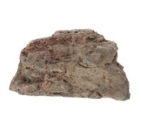 KOMBIUDA Resin Rock Reptile Hide Cave with Non-deforming Craft for Terrarium Habitat Decoration Lifelike Pet Shelter for Lizards Snakes Turtles Safe Material for Reptile Exercising