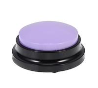 KOMBIUDA -resistant Dog Button for Training and Communication Recordable Pet Talking Buzzer Abs Material Purple Dog Accessory for Smarter Pets and Energy Distraction