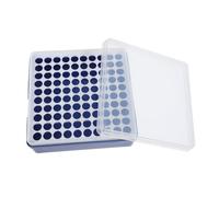 KOMBIUDA Reusable Centrifuge Tube Case Test Tube Storage Organizer Lightweight Laboratory Holder for Chemistry Research Clinical Educational Use