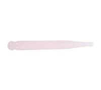 KOMBIUDA Rose Quartz Massage Stick Natural Jade Scraping Pen for Face Neck Full Body Muscle Relaxation Acupressure Beauty Tool for Soothing Tension and Calming Mind