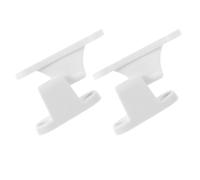 KOMBIUDA RV Door Retaining Tool 2Pcs White Nylon Door Catch for Campervans Boat Lockers