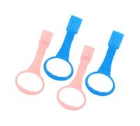 KOMBIUDA Safety Pull up Rings for Baby 2 Pack Walking Assistant Ring Crib Hanging for Infants Toddlers