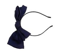 KOMBIUDA Satin Ribbon Bow Hair Hoop for Women Double Layer Bowknot Headband Soft Turban Hair Accessories Comfortable Elegant Style for Daily Wear and Special Events