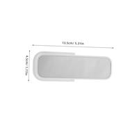 KOMBIUDA Scale Dollhouse Dressing Mirror Full Floor Standing Bedroom Furniture Accessory for Mini Living Craft Decor