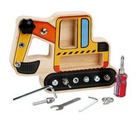 KOMBIUDA Screwdriver for Year Olds Interactive Sensory Plaything with Nuts Educational Hands Learning Tool for Problem Solving and Creative Thinking Development