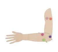 KOMBIUDA Shoulder Joint Model for Anatomy Study, Educational Skeleton Figure Children, Human Arm Bone Model for Science Learning & Biology