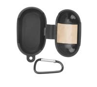 KOMBIUDA Silicone Earphone Case for Durable Shockproof Earbuds Cover Protective Wireless Earphone Box for Outdoor Activities Like Hiking and Climbing Black