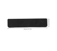 KOMBIUDA Silicone Fridge Leak Protector Mat for Mini Refrigerator and Appliances Non-slip Floor Drip Catcher Tray Scratch Resistant Black Mat for Washing Machine Dryer Freezer Wine Cooler