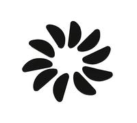 KOMBIUDA Silicone Nose Pads for Eyeglasses - Self-Adhesive Non-Slip Thin Bridge Nosepads for Spectacles and Plastic Frames - Comfortable Glasses Nose Grips, 10Pcs Black