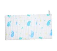 KOMBIUDA Soft Cotton Baby Washcloths with Cartoon Pattern, Lightweight and Sturdy Burp Cloths for Baby Boys and Girls, Gentle on Baby's Skin, for Bath Time and Feeding
