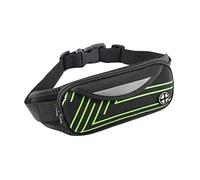 KOMBIUDA Sports Waist Pack Large Capacity Belt Bag for Running Hiking and Outdoor Activities and Convenient Cell Phone Pouch Green