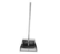 KOMBIUDA Stainless Steel Dustpan Office Garbage Bending Cleaning Tool Heavy Duty