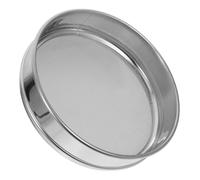 KOMBIUDA Stainless Steel Lab Sieve Pan Fine Mesh Mesh for Precise Soil Flour and Sample Screening with Detachable Design for Easy Cleaning and Efficient Particle Separation