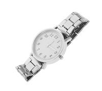 KOMBIUDA Steel Band Quartz Watch for Men Stylish Wristwatch Decorative Elements for Business Casual Wear