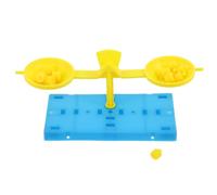 KOMBIUDA Stem DIY Balance Scale Plastic Measurement for Preschool Science Experiments Math Learning Tool for Classroom Enhances Problem Solving Creativity