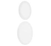 KOMBIUDA Stethoscope Accessories Replacement Diaphragm 2 Pcs White PVC with Simple to Replace Design for Both and Adults in Practice