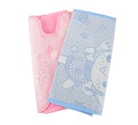 KOMBIUDA Summer Baby Cooling Cushion 2pcs Breathable Non-Woven Seat Mats for Stroller and Dining Chair, Portable and Easy to Clean