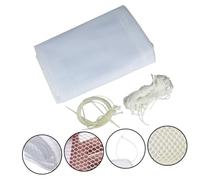 KOMBIUDA Thick Hard Mesh Rail Net Stair Balcony Banister Railing Guard Easy Install Stair Gates for Boys and Girls Safety