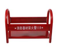 KOMBIUDA Thickened Red Fire Extinguisher Floor Stand Bracket for 2-4kg Powder Extinguishers Heavy Duty Base Holder and Display in Industrial and Home Safety