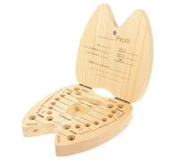 KOMBIUDA Tooth Keepsake Box Baby Tooth Box for Kids Compact Keepsake Storage for Childhood Memories and Gift Giving