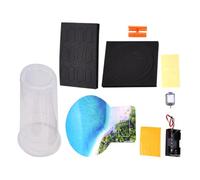 KOMBIUDA Tornado Kit Educational Learning Activity Set with Electric Tornado Simulator, Weather and Physics Science for, DIY Assembly Stem Science Experiment for Classroom and Home