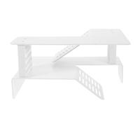 KOMBIUDA Tortoise Climb Terrace with Wide Flat Basking Area Plastic Reptile Habitat Platform for Aquarium Fish Tank Accessory Suitable for Aquatic Turtles and Small Pets