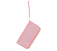 KOMBIUDA Travel Document Wallet with RFID Shielding Oxford Cloth Pink