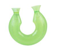 KOMBIUDA U-Shaped Hot Water Bottle PVC Cover Winter Warm Bag Women Heating Pad Neck Shoulder Pain Relief Random Color