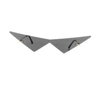 KOMBIUDA Unisex Sunglasses Lightweight UV Protection Fashion Eyewear for Party Vacation Casual Outings Stylish European American Rave Accessories for Women