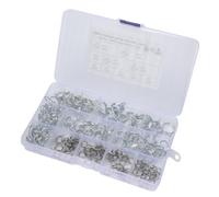 KOMBIUDA Useful Spring Clamp Hose Clips 150pcs Φ5-Φ14 Double Wire Stainless Steel 304 for Air Hose Suitable for Ocean-Going Ships
